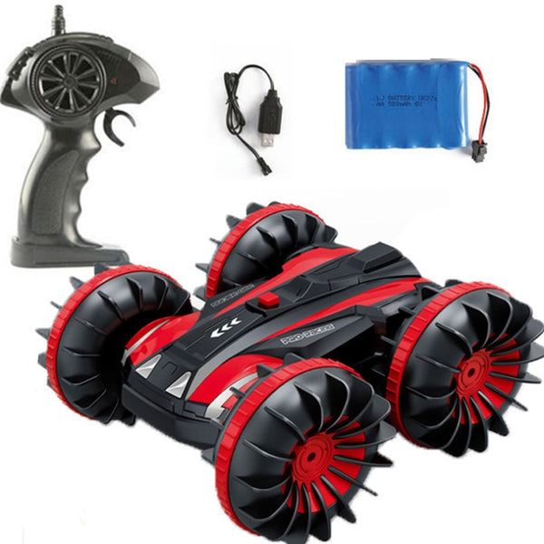 Remote control stunt car