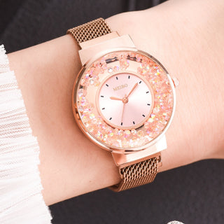 Buy rose-gold New Brand Magnetic Women Watch