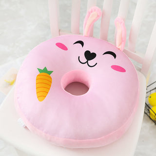 Buy pink-rabbit Donut cushion pillow cute back