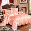 Luxury European Bedding Satin Jacquard Modal Cotton Tencel Set