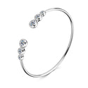 925 Silver Style Moissanite Solid Bracelet Female Fashion High Sense