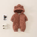 Baby Autumn And Winter Rompers Thermal Clothes