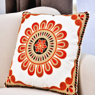 Home Textile Pastoral Clan Style Cotton Embroidered Pillow