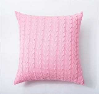 Buy pink Woven Sofa Creative Nordic Simplicity Pillowcase