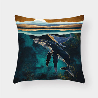 Nordic Ocean World Home Sofa Pillow