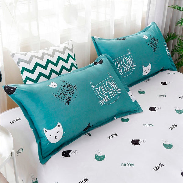 Three-piece Cotton Sheet Duvet Cover