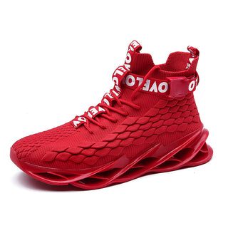 Buy red Flying woven mesh sneakers