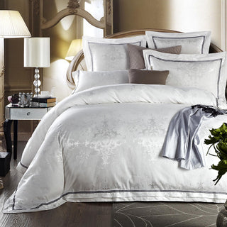 Buy white 4-Piece Set Of European-Style Luxury Light Luxury Bedding