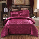 Home Textile European-Style Satin Jacquard Bedding Kit