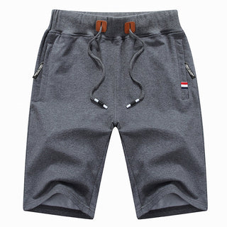 Buy dark-grey Men&#39;s Casual Classic Fit Drawstring Summer Beach Shorts