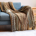 Bohemian Sofa Blanket Cross Border Knitting Blanket Office Nap Blanket Air Conditioning Blanket