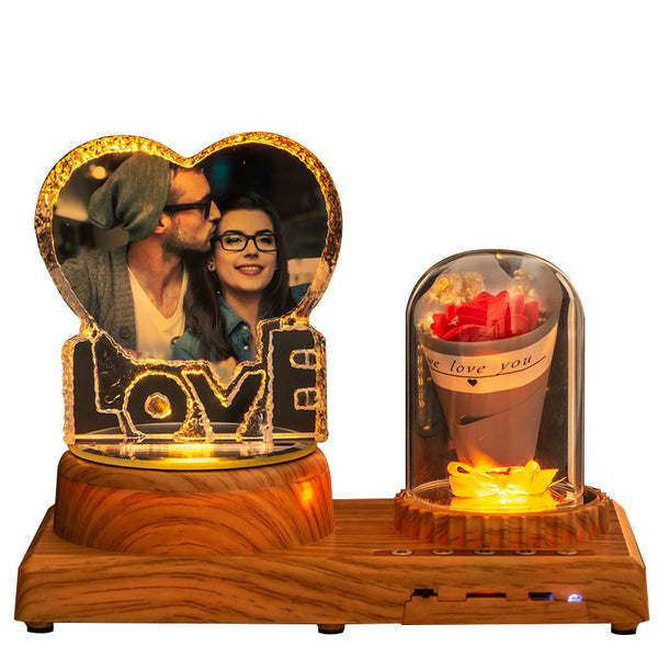 Bluetooth Speaker Character Photo Customization Night Light