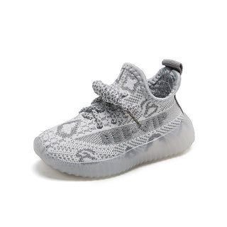 Buy grey Small And Medium Children&#39;s Net Shoes Soft Sole Baby Shoes