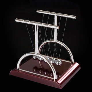 Buy tshaped-large-n0233 Newton&#39;s Cradle Toys Desk Table Decor Children Educational Toy Metal Balance Pendulum Ball Kids Toys Juguetes Antistress Game