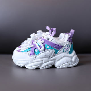 Buy purple Children&#39;s Shoes, Girls&#39; Sports Shoes, Lightweight Breathable Boys&#39; Casual Running Shoes