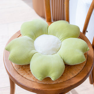 Buy green-cherry-blossom Bed and Breakfast Cushion Small Daisy Petal Cushion