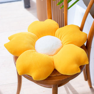 Buy yellow-little-zou-ju Bed and Breakfast Cushion Small Daisy Petal Cushion