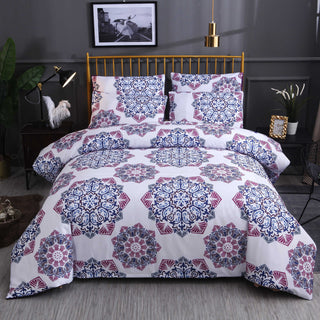 Buy purple Bohemian Ethnic Style Bedding Kit