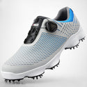 Spinning lace golf shoes