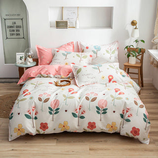 Buy sweet-taste Pure Cotton Bed Linen And Duvet Cover 40S Hotel Bed Linen Set