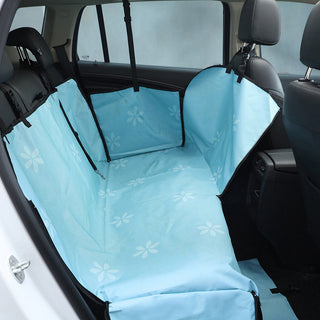 Buy blue Dog Car Mats, Dog Mats, Golden Retriever Pet Dog Cushions, Rear Car Mats, Waterproof And Dirt-Resistant Car Pet Seat Covers