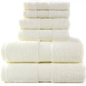 6 Pieces Cotton Towel Set