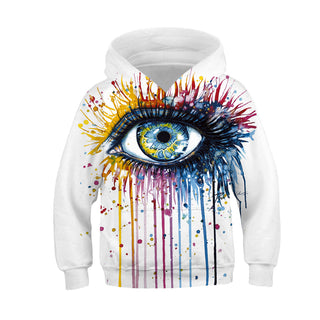 Buy tz083style Digital Printed Children&#39;s Hooded Sweater For Kids