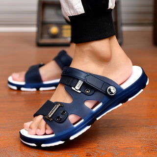 Buy dark-blue Men's Slippers Flip Flops Sandals
