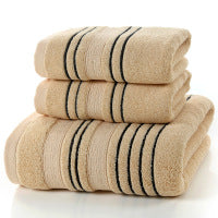 3 Piece Household Pure Cotton Bath Towel