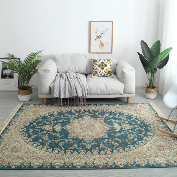 Persian Ethnic Style Retro Living Room Carpet Tapestry Wholesale European Style Tassel Floor Mat