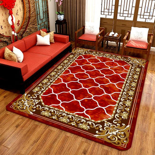 Buy 2style Floral Printing And Dyeing Carpet Floor Mats Living Rroom Coffee Table Sofa Carpet