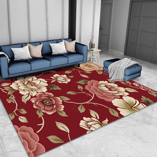 Buy 8style Floral Printing And Dyeing Carpet Floor Mats Living Rroom Coffee Table Sofa Carpet