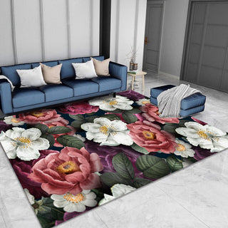 Buy 6style Floral Printing And Dyeing Carpet Floor Mats Living Rroom Coffee Table Sofa Carpet