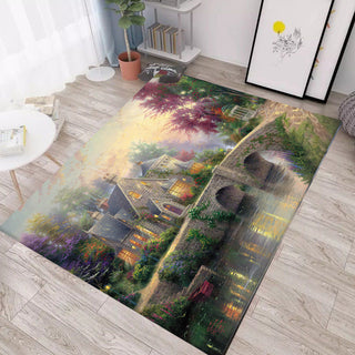 Buy 15style Abstract Art Sofa Carpet Bedroom Full Bed Blanket Can Be Issued On Behalf Of