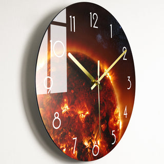 Buy 15style Luxury Silent Wall Clock Living Room Glass Clocks Wall