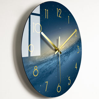 Buy 8style Luxury Silent Wall Clock Living Room Glass Clocks Wall