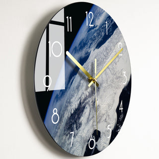 Buy 7style Luxury Silent Wall Clock Living Room Glass Clocks Wall