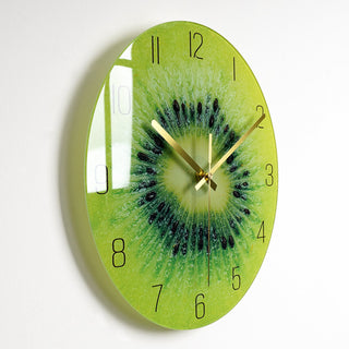 Buy 17style Luxury Silent Wall Clock Living Room Glass Clocks Wall