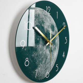 Buy 18style Luxury Silent Wall Clock Living Room Glass Clocks Wall