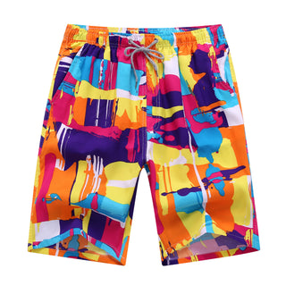 Buy colorful Mens Quick Dry Swim Shorts