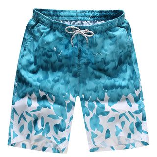 Buy green-feathers Mens Quick Dry Swim Shorts