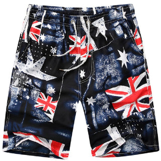 Buy water-flowers Mens Quick Dry Swim Shorts