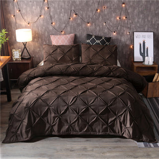 Buy coffee Craft Home Textiles Plain Color Solid Color Duvet Cover Bedding