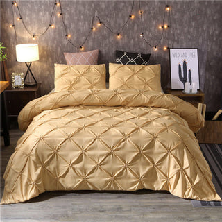 Buy yellow Craft Home Textiles Plain Color Solid Color Duvet Cover Bedding