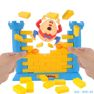 Humpty Dumpty The Wall Game Children Toy Colorful Demolishing Wall Game Interesting Kids Toy Educational Toys Building Blocks