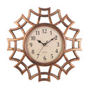 10 Inch Retro Wall Clock Nordic Round Living Room Clock Fashion Wall Clock