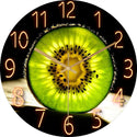 Glass Living Room Wall Clock Quartz Clock Hanging