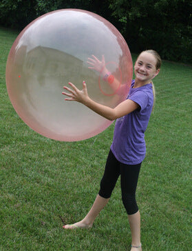 Buy 12inch-pink Air Filled Water Bubble Balloon Children Outdoor Toys Party Gift