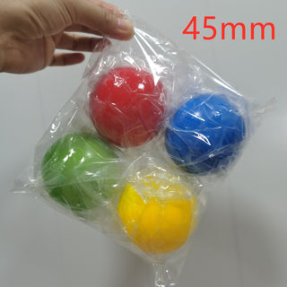 Buy solid-4-colors Stick Wall Ball Stress Relief Toys Sticky Squash Ball