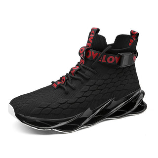 Buy black Flying woven mesh sneakers